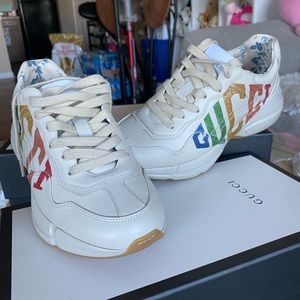 Gucci - Authentic- Mystic white shoes